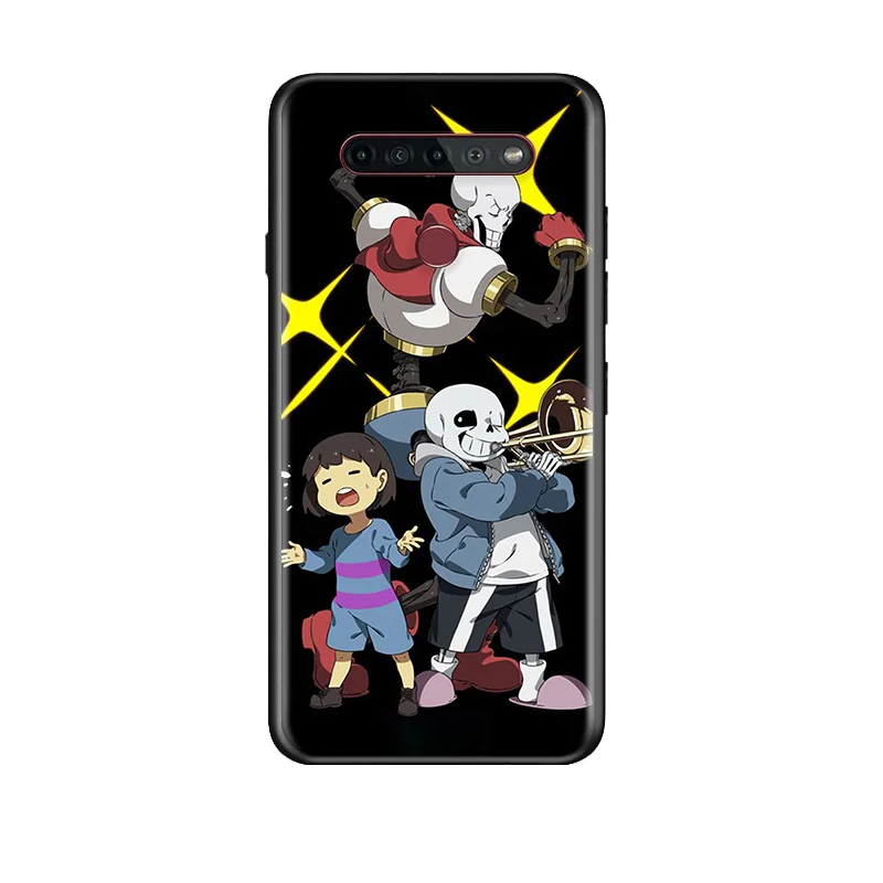 

Undertale Papyrus Sans Doggo For LG G8 V30 V35 V40 V50 V60 Q60 K40S K50S K41S K51S K61 K71 K22 ThinQ 5G TPU Silicone Phone Case