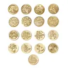 Воск в стиле ретро, винтажный штамп для запечатывания, Медная головка для фестиваля, подарочной упаковки, открыток, скрапбукинга, инструменты для запечатывания, почтовый Декор