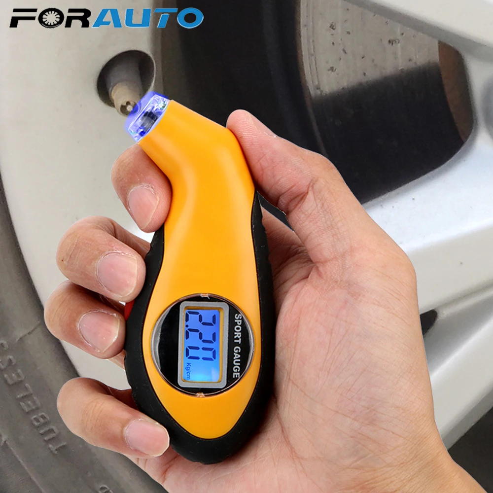 

Diagnostic Tools tire pressure gauge Meter Manometer Barometers Tester Digital LCD Tyre Air For Auto Car Motorcycle Wheel
