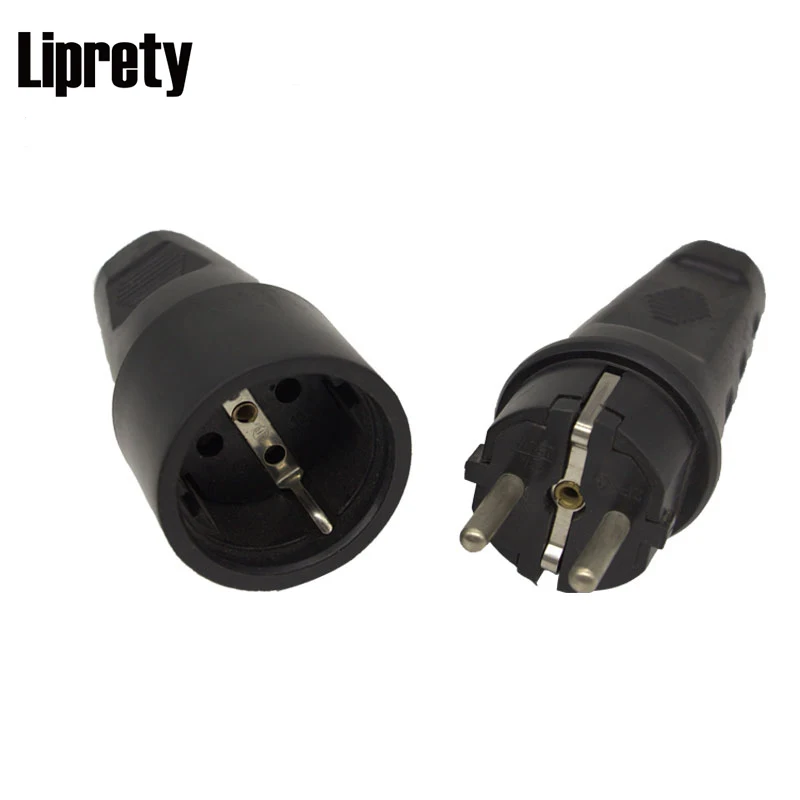 Штепсельная док станция с 2 отверстиями розетка стандарта ЕС 16A 3600 Вт 200 в 250