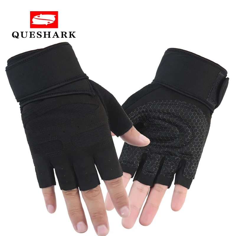 

Half Finger Gym Gloves Heavyweight Sports Exercise Weight Lifting Gloves Body Building Training Sport Fitness Gloves