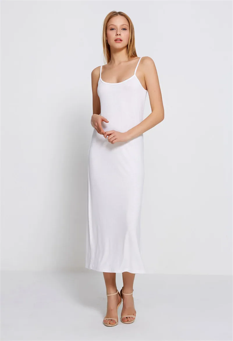 Макси платье хлопок сексуальное длинное нижнее белье внутренние платья|Женские