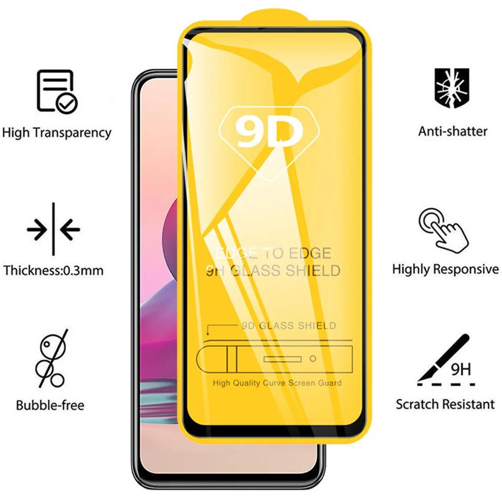 redmi note 12 Glass for Xiaomi Redmi Note 11 pro 5g Screen Protector 11s 10s 10 redmi note 11 pro Cristal redmi note 12 pro