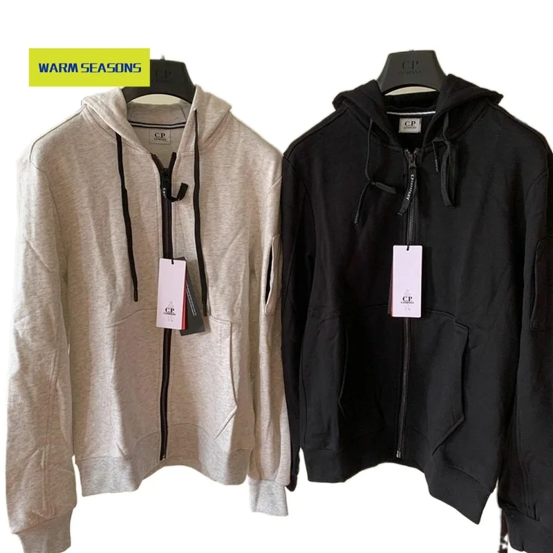 

Foreign Trade Boutique C I P Sweatshirt Men's Autumn and Winter Sports Casual Men's Cardigan Zipper Hooded Sweater