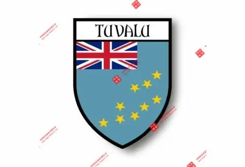 

Интересные наклейки, сувенирные виниловые автомобильные наклейки, городской флаг мира, крест Тувалу, декоративные наклейки на окна автомоб...