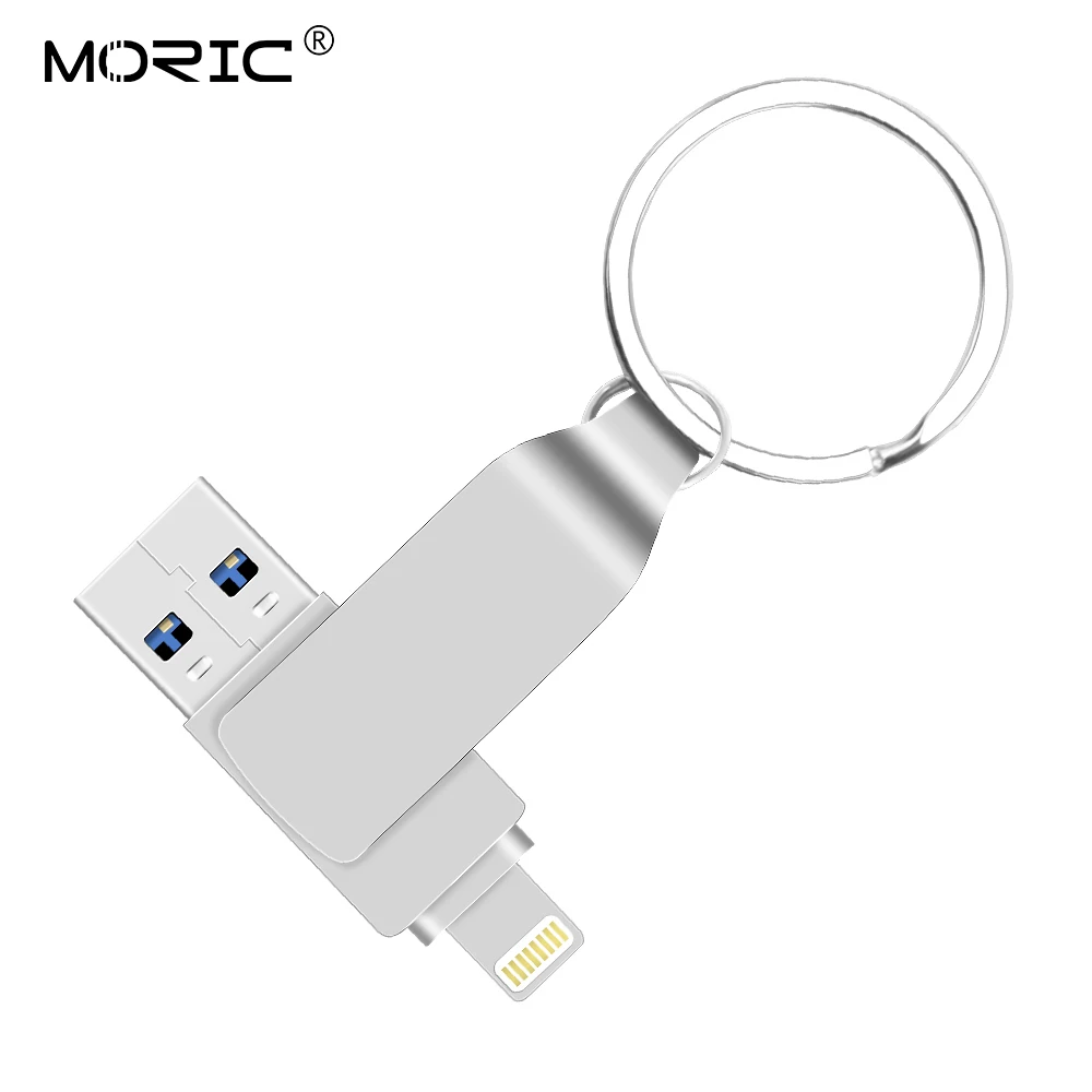 Морический бриллиантовый модный i флэш накопитель для Apple ipad iphone 6s 6 plus usb 3 0 64 Гб высокоскоростной 32 128 ГБ u