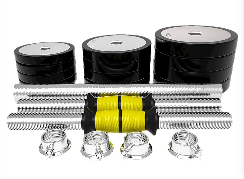 

30kg Pure Steel Dumbbell Boxed Plating Dumbbell Removable Home Fitness Equipment