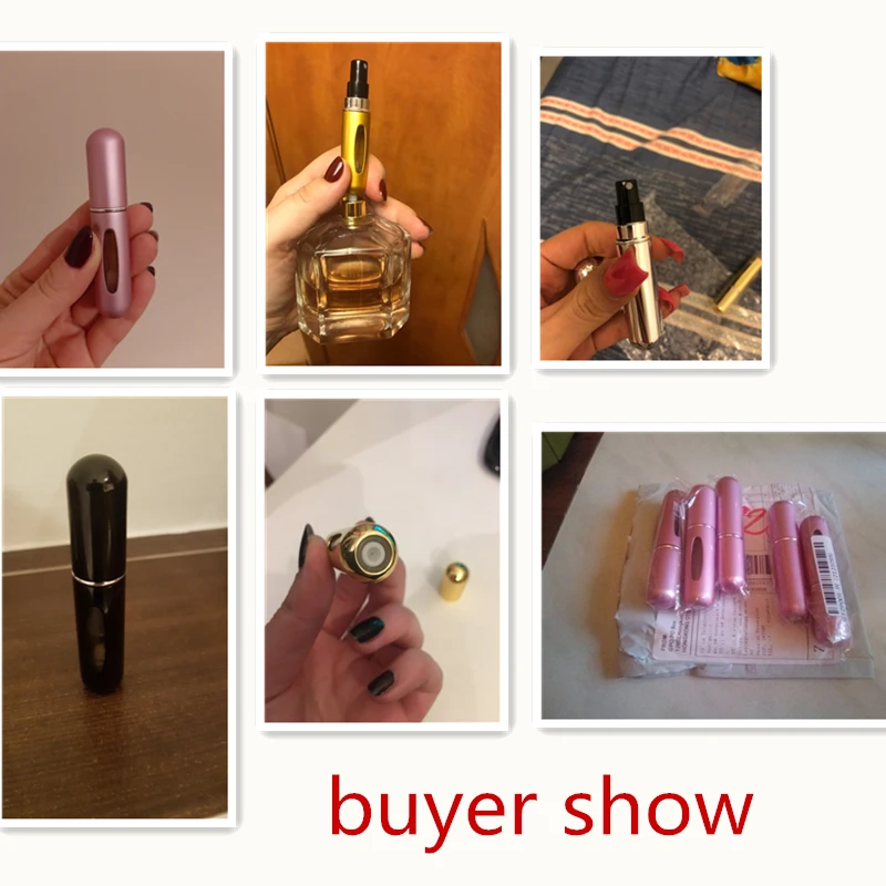 5 мл мини может быть заполнены Портативный путешествия удобный воздушный бутылка