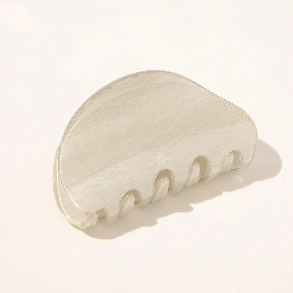 

Small Fresh Marble Ponytail Hairpin All-match Acrylic Plate Hair Clip Headdress Hair Accessories Women For Women Girls