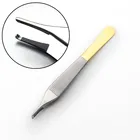 Пинцет для хряща из нержавеющей стали, пинцет для коррекции фигуры, зубчатый пинцет, пинцет для ткани