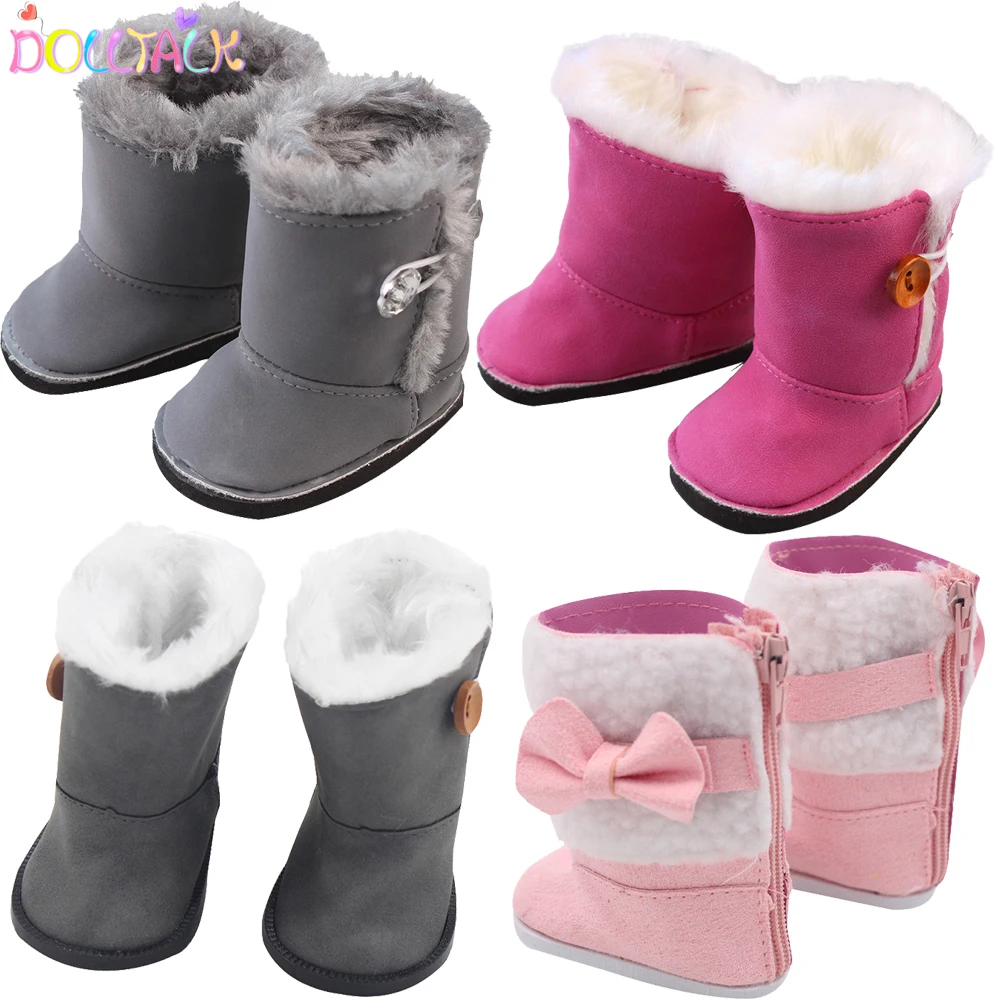 Кукла говорить 1 пара с декоративными пуговицами для снежной погоды хлопковые