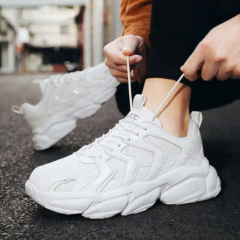 

Sports Shoes Children Air Cushion White Sneakers For Men Wearable Shoes Sport Children Us 10 Running Shoes Tenos Tennis 35-42