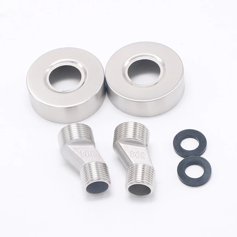 

Bathroom Bathtub Hot and Cold Shower Faucet Valve Mixer Wall-Mounted Stainless Steel Washbasin Faucet