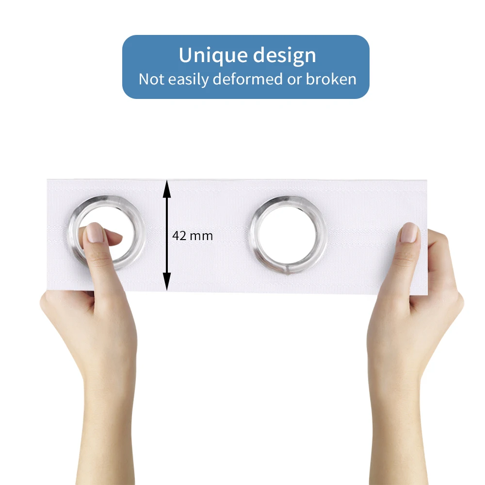 Бытовые 5 м 10 ушко Шторы ленточная завеса заголовок верх изоляционной шайбы лента