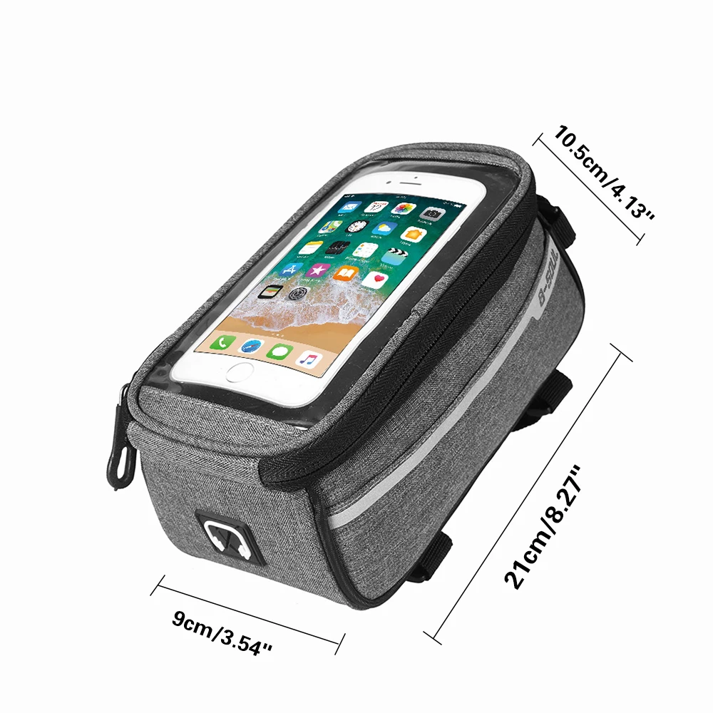 Велосипедная сумка велосипедные аксессуары рама для сенсорного экрана складная