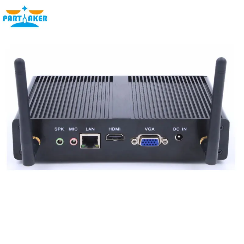 Причастник P4 Barebone PC Intel четырехъядерный процессор J1800 J1900 безвентиляторный