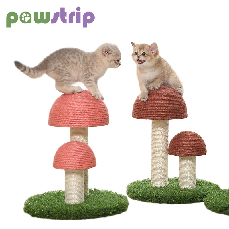 Льняная кошачья Когтеточка для скалолазания игрушки домашних животных в форме