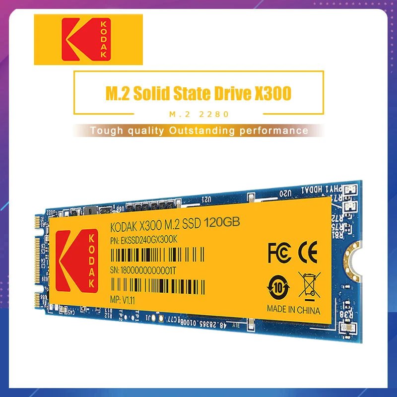 M2 SSD Kodak M.2 1 ТБ 500G 250G HD NVMe жесткий диск HDD X300 твердотельный PCIe для ноутбука |