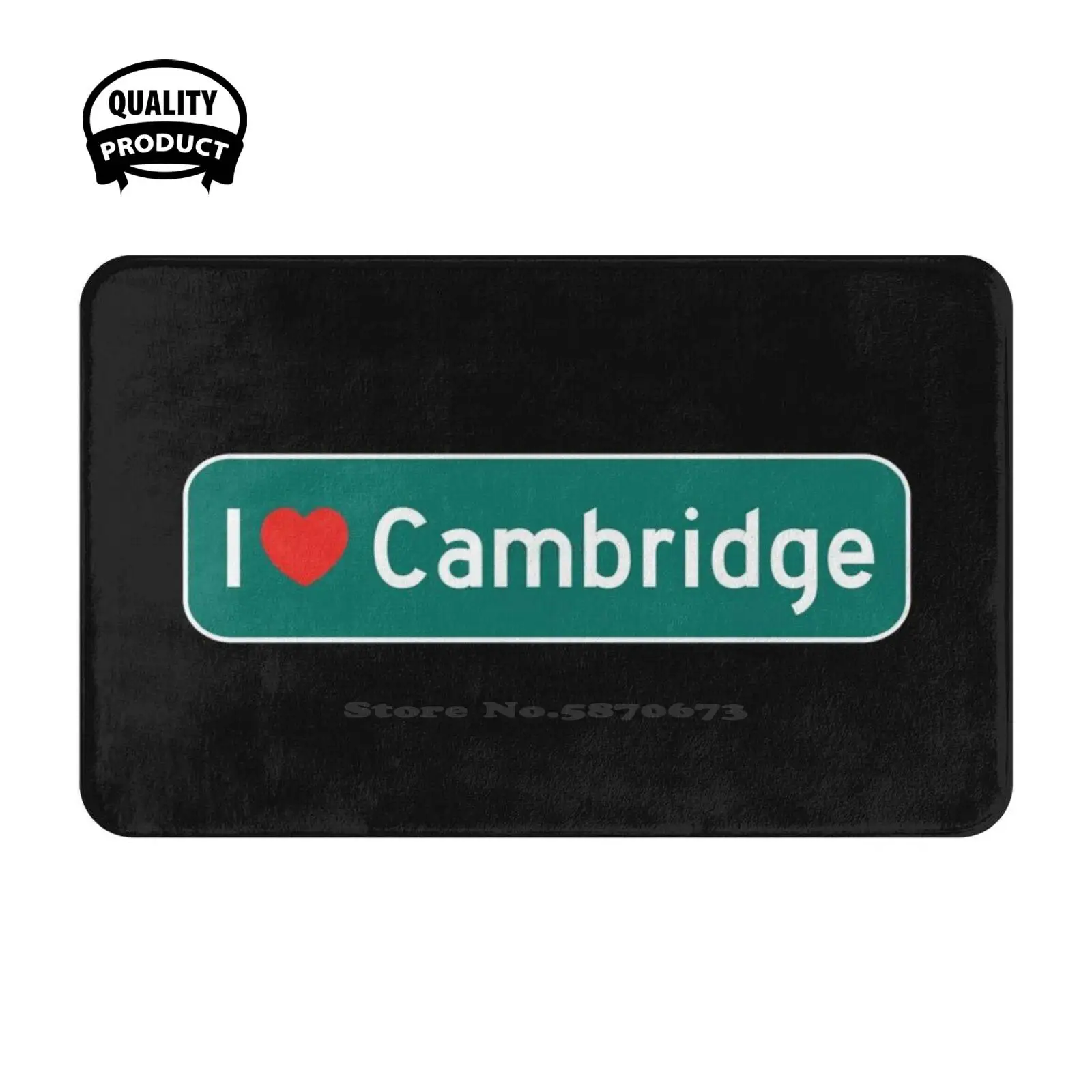I Love мягкая подушка домашний коврик дверной женский чудесный лучший город