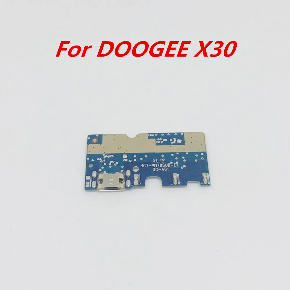 DOOGEE X30 новая оригинальная плата зарядного устройства с USB разъемом ремонтные