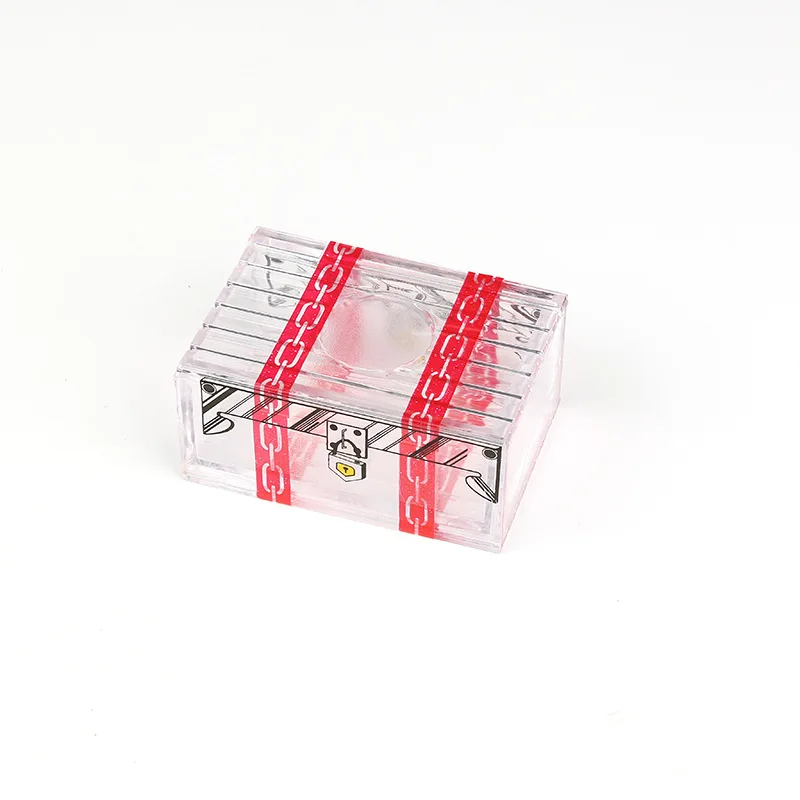 1 шт. прозрачная Волшебная коробка с сокровищами волшебные трюки магии тайная