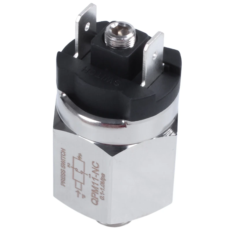 Надежный 1/8 дюймовый порт Регулируемый мембранный тип реле давления сопло |