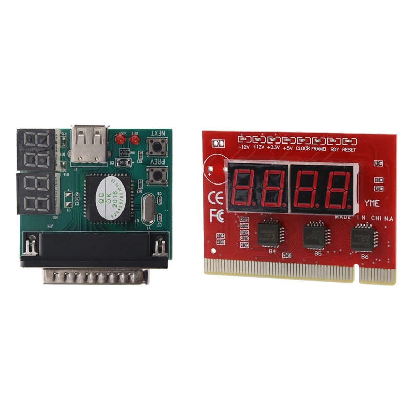 2 предмета 4-разрядный PC материнская плата пост диагностический анализатор Тесты