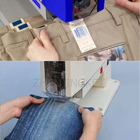 Trapezoidal Glue Needle Machine Clothing Tag Paper Card Nailing Machine 220V Sock Jeans Casual Pants Toy Trademark Fixing Tools