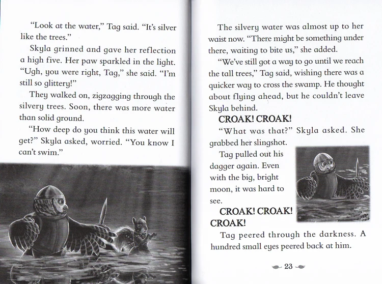 

The Silver Swamp#8: A Branches Book Scholastic Branches English Novel Book for Children