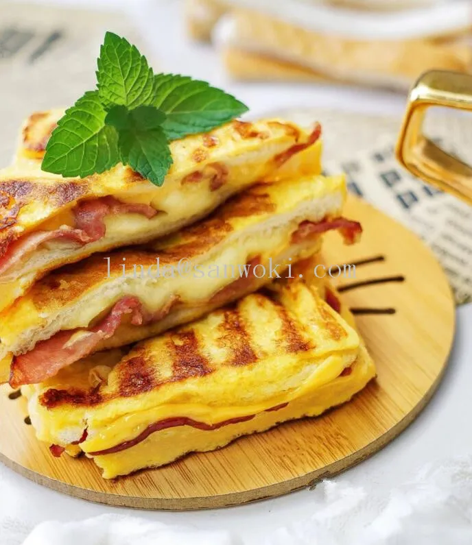 Коммерческая машина для приготовления сэндвичей тостов выпечки вафель 110 В 220