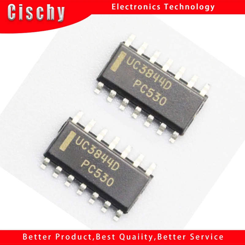 5 шт. UC3844AD UC3844ADTR UC3844ADR UC3844 UC3844D SOP-14 блок питания ШИМ контроллер IC чип |