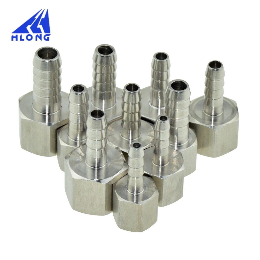 6 мм 10 12 шлангный хвост 1/4 &quot1/2&quot дюймовый BSP гнездовой резьбовой соединитель