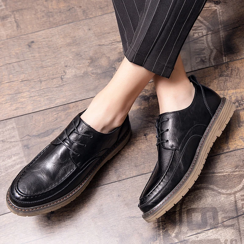 Мужские туфли Повседневные Туфли-броги мужские деловые офисные роскошная обувь