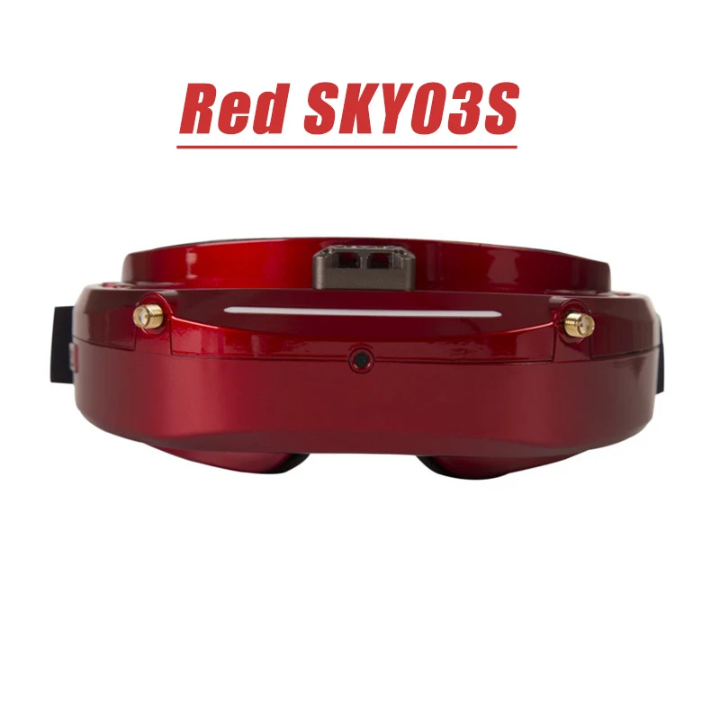 Red SKY03S Skyzone SKY03O светодиодный/SKY03S 5,8 ГГц 48CH разнообразие FPV очки поддержка OSD DVR, HDMI и головной вентилятор светодиодный для радиоуправляемого дрона Accs - Цвет: Red SKY03S