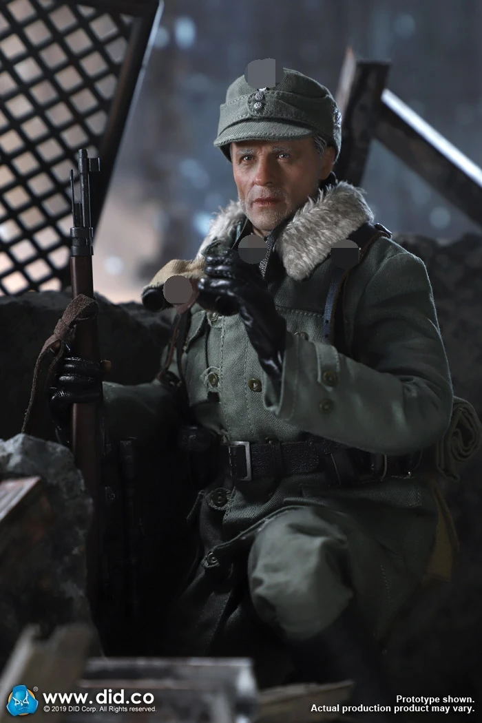 ESTARTEK-DID D80138 1/6 Сталинградский немецкий снайпер Major Corning 2,0 10th anniversary Edition 12 дюймов Военная фигурка