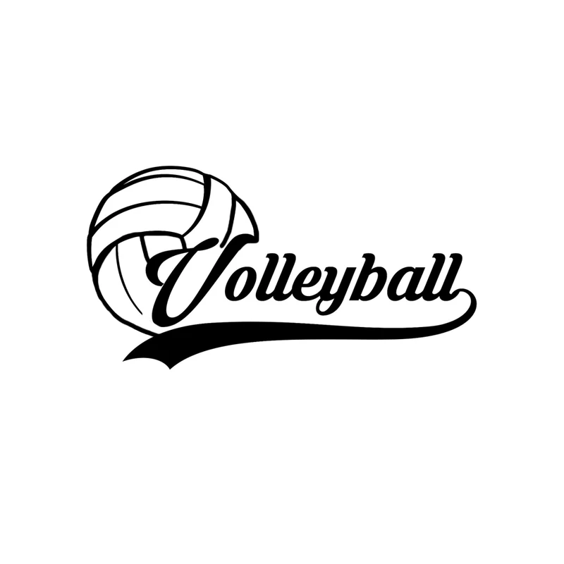 

Car Sticker Beach Volleyball Player Decorative Car Shape Sticker PVC High Quality Silhouette 14.5cm * 7.5cm