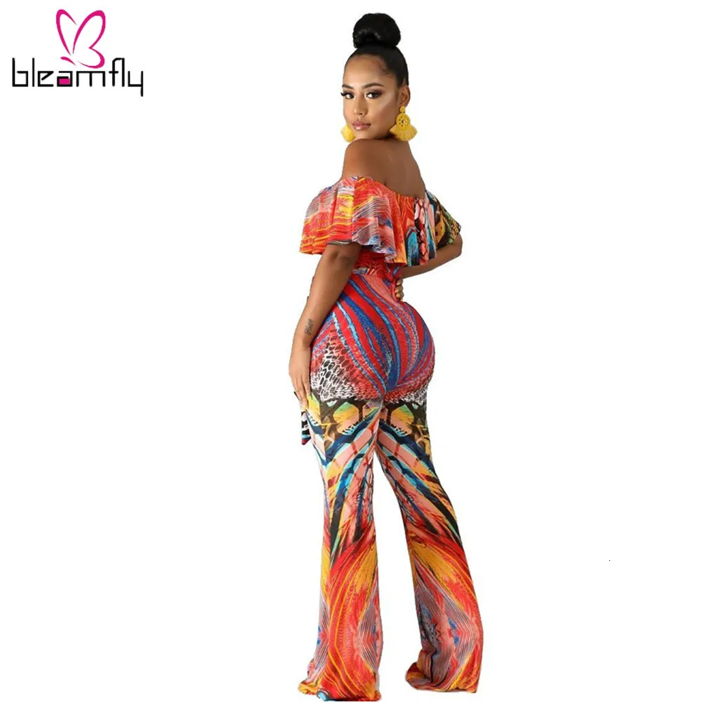 Осенняя Женская леопардовая расшитая блестками с открытыми плечами глубоким v