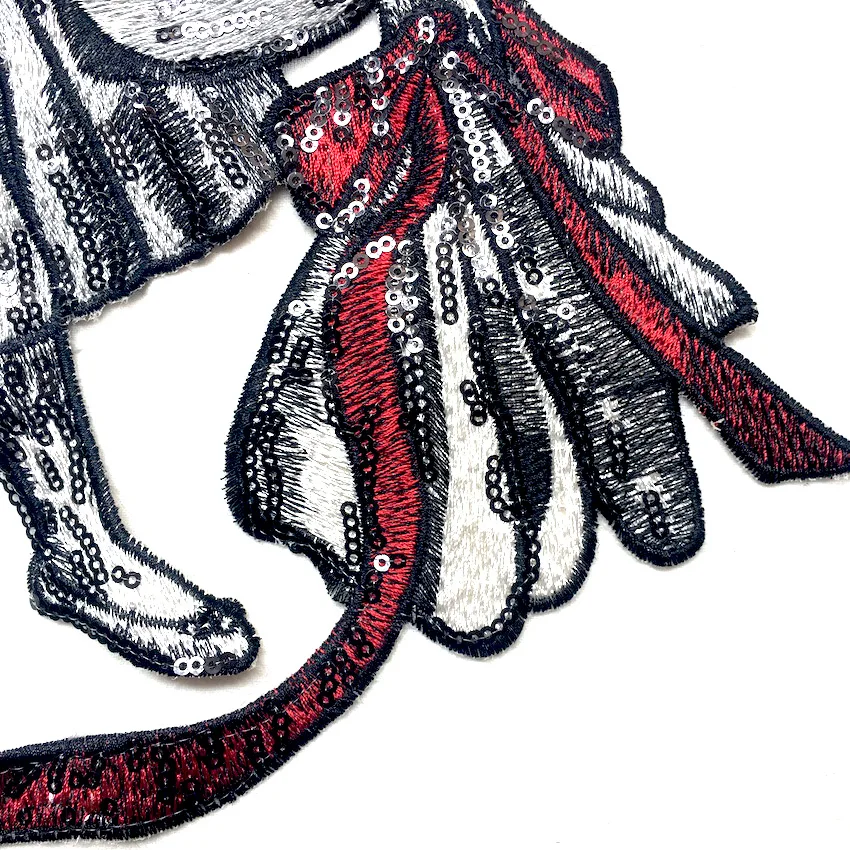 1 шт. большой Размеры Банни пошив на Вышивка Патчи для одежды Бесплатная доставка