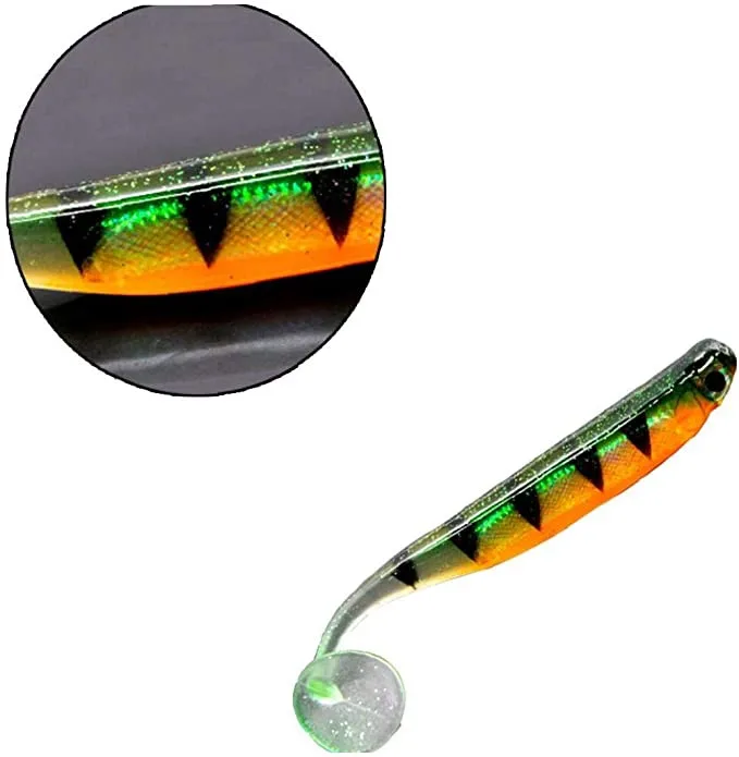 5 шт. мягкие рыболовные приманки с креветками набор приманка для рыбной ловли