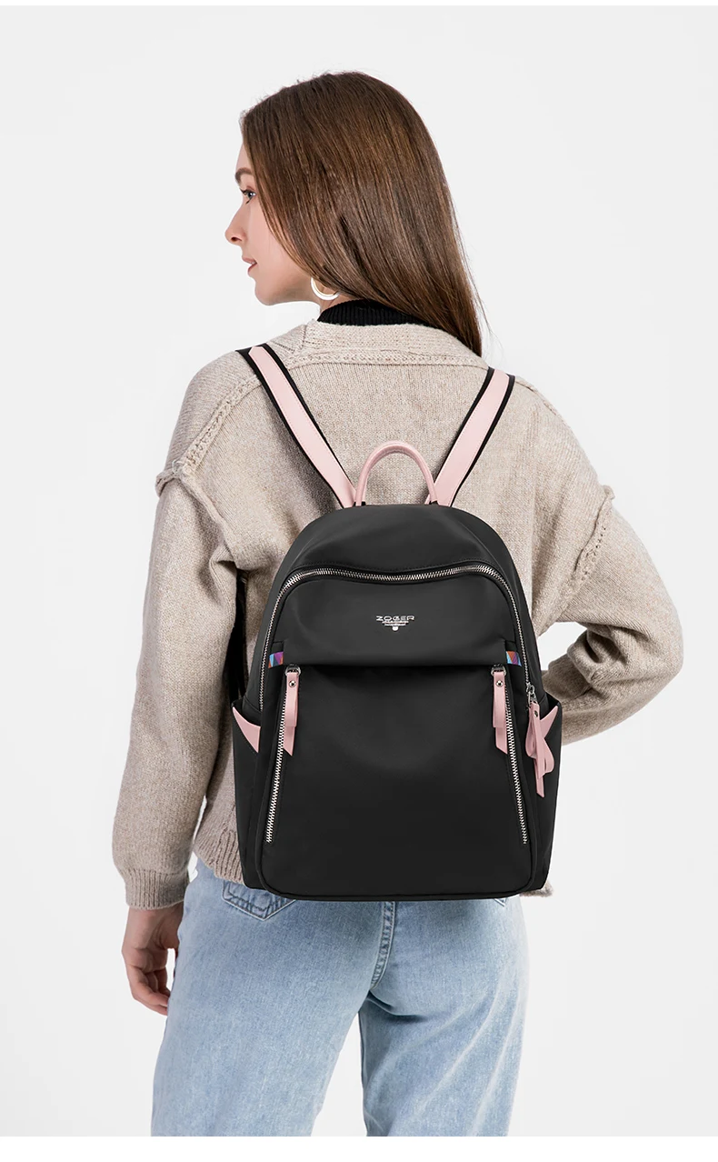 ZOGERmochila feminina new Oxford cloth casual simple backpack fashion canvas bag travel bag mochila mujer