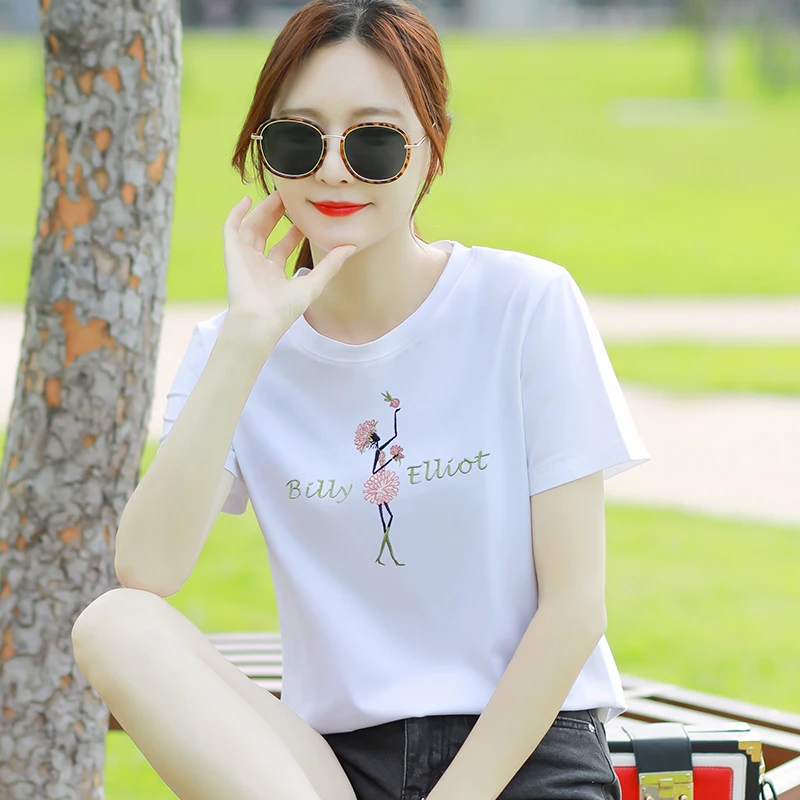 

Summer 2020 mint short sleeve t shirt Women Top Garment