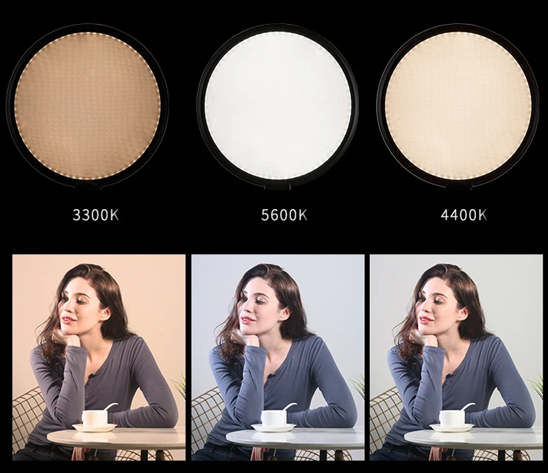 Viltrox VL 300T двухцветсветодиодный светодиодная кольцевая световая панель с