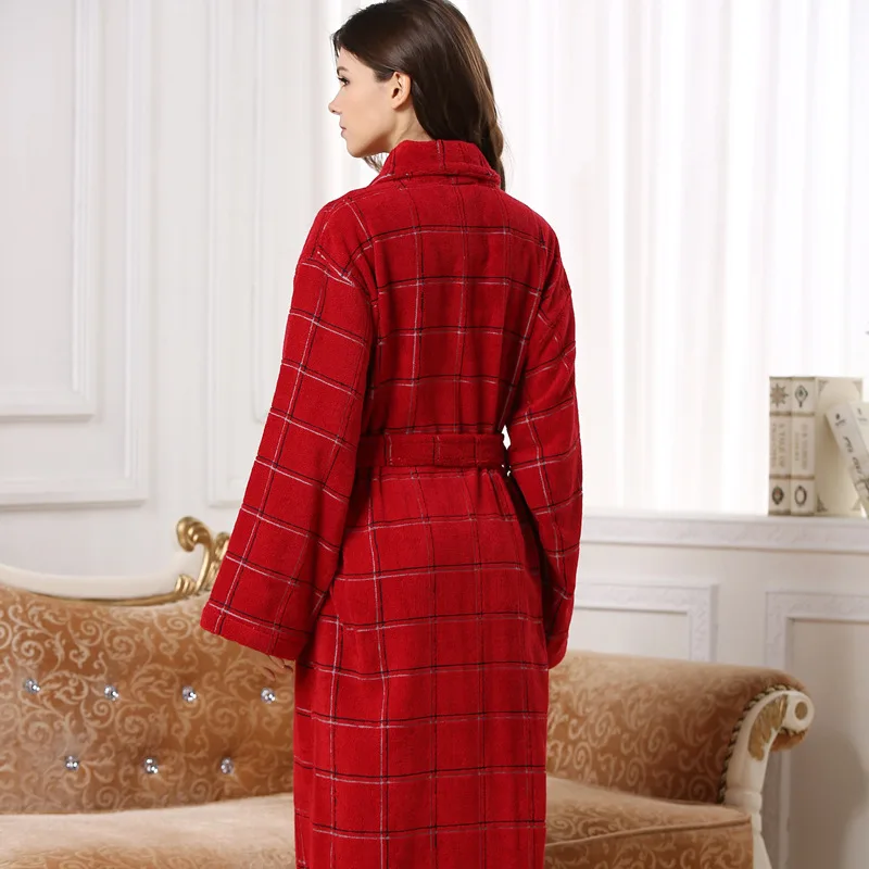 Пижама для пар в отеле хлопковая мужчин и женщин взрослых юката утепленная