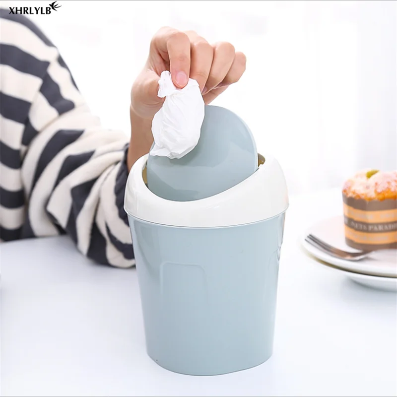 Креативная труба XHRLYLB мусорная корзина настольная домашний мини стол для