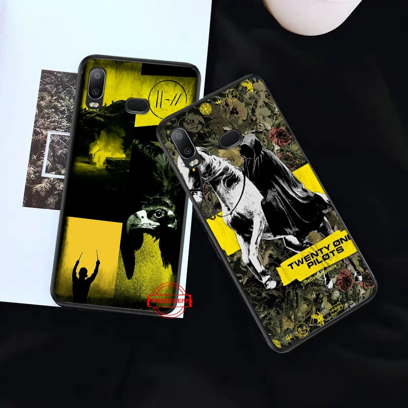 Силиконовый чехол Twenty One Pilots для Samsung A3 A5 A10S A30S A50S A6 Plus 2018 A7 A8 A9 A10 A30 A50 A70 J6 | Мобильные