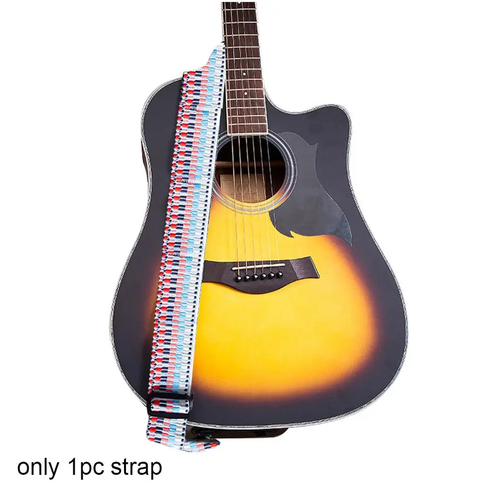 Ремешок для укулеле Baritone смесь хлопка цветной винтажный мягкий наплечный