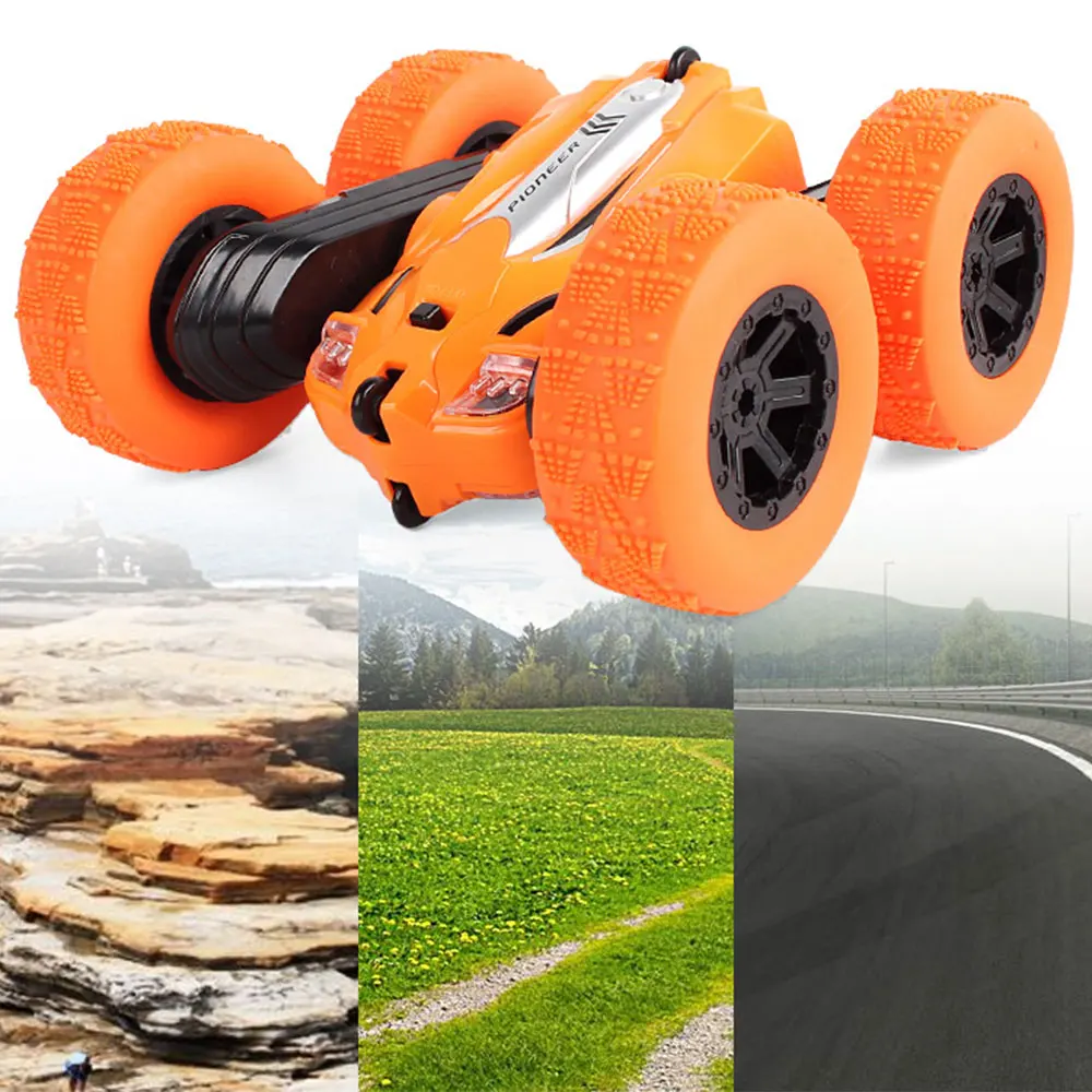 27 МГц Радиоуправляемый трюковый автомобиль высокоскоростной Акробатический