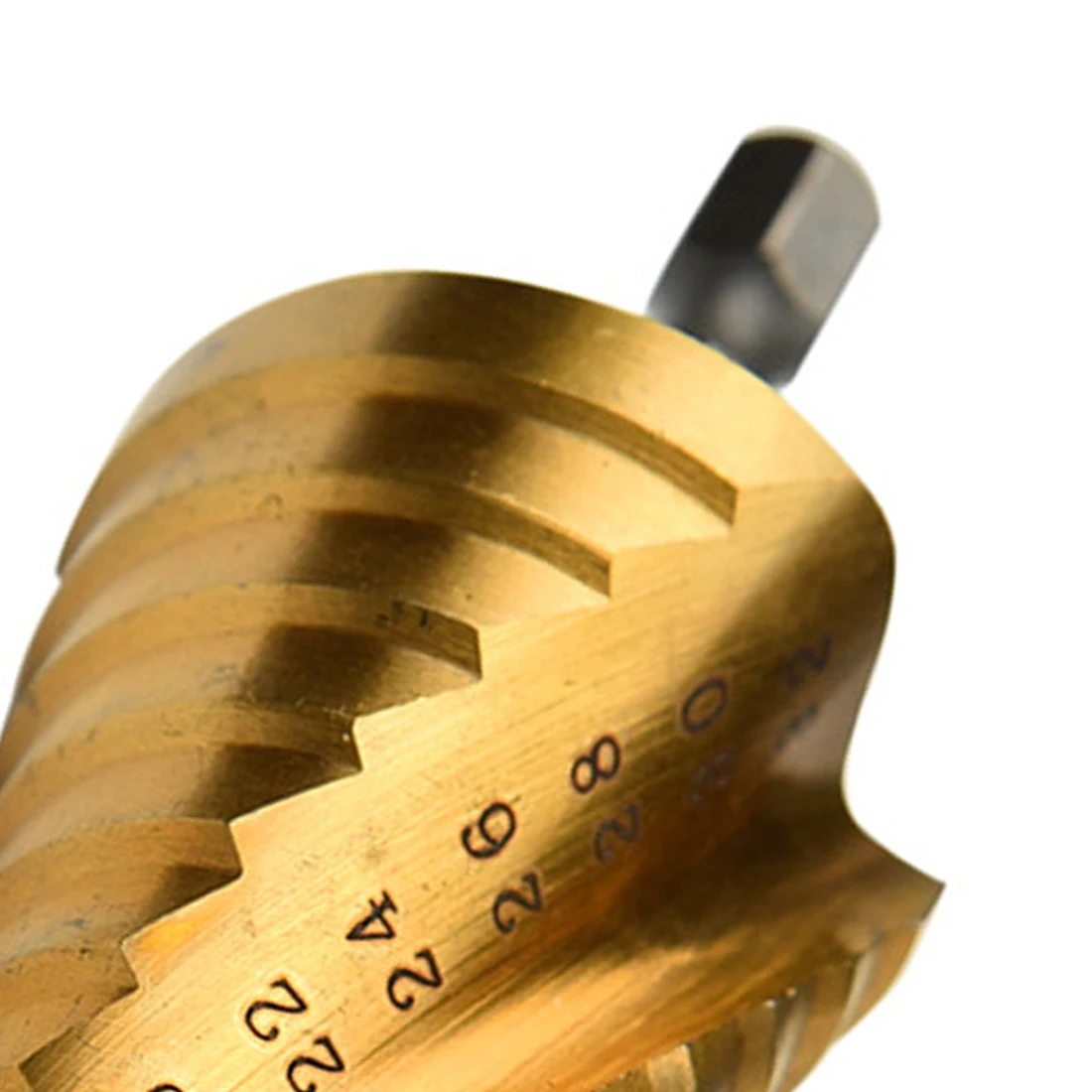 

Titanium Hex Shank Step Drill Bit 3-13/3-12/4-20/4-32 mm Step Cone Cutting Tools Steel Woodworking Metal Drilling Set