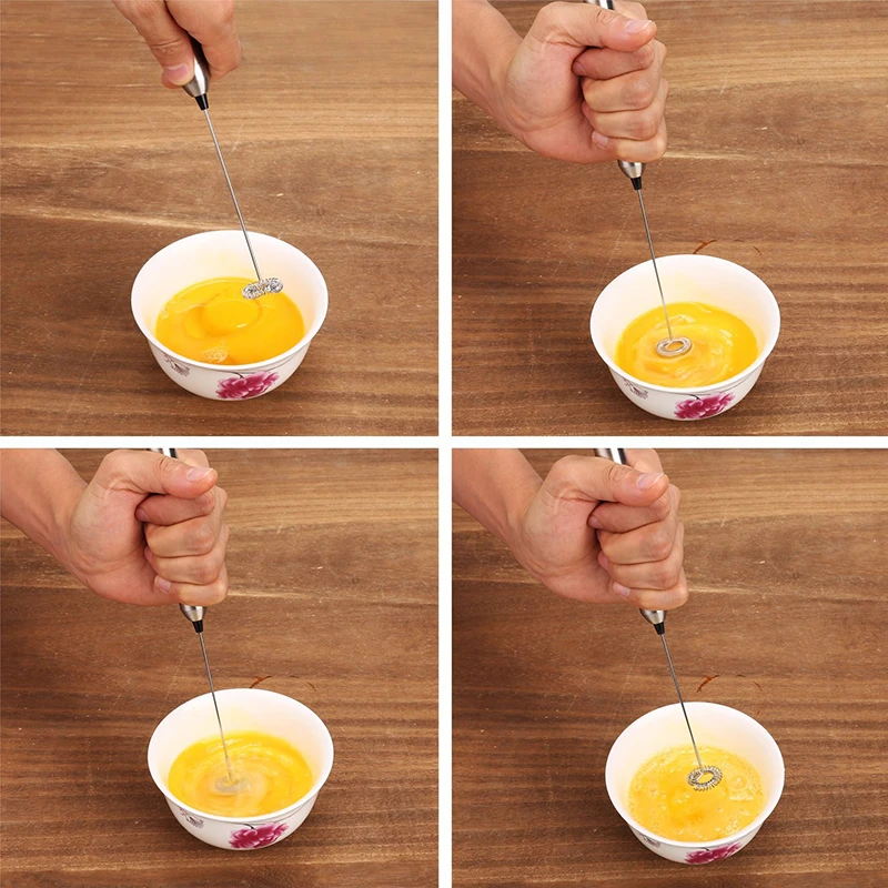 Электрический ручной миксер YAJIAO из нержавеющей стали блендер для вспенивания