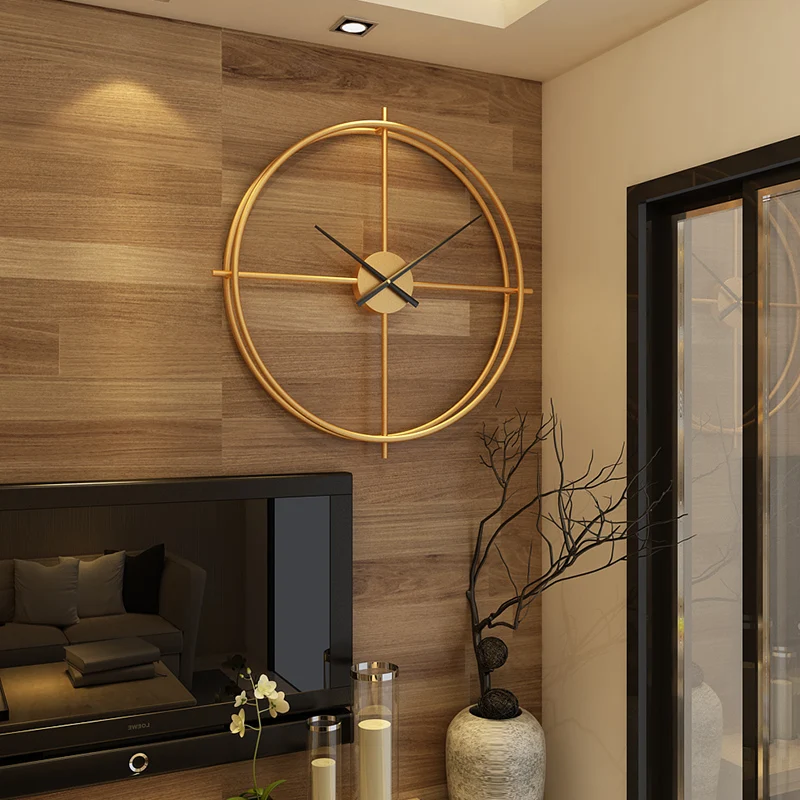 Настенные часы в скандинавском стиле бесшумные кварцевые украшения для
